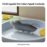 TPR Material Soft Rubber Aquatic Creature Toy Vibrant Color Simulation Aquatic Creature Toy Buoyant S on Water for Children, Kids