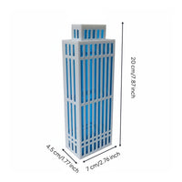 Architectural Building Model Polished Finish Skyscraper Display Model
