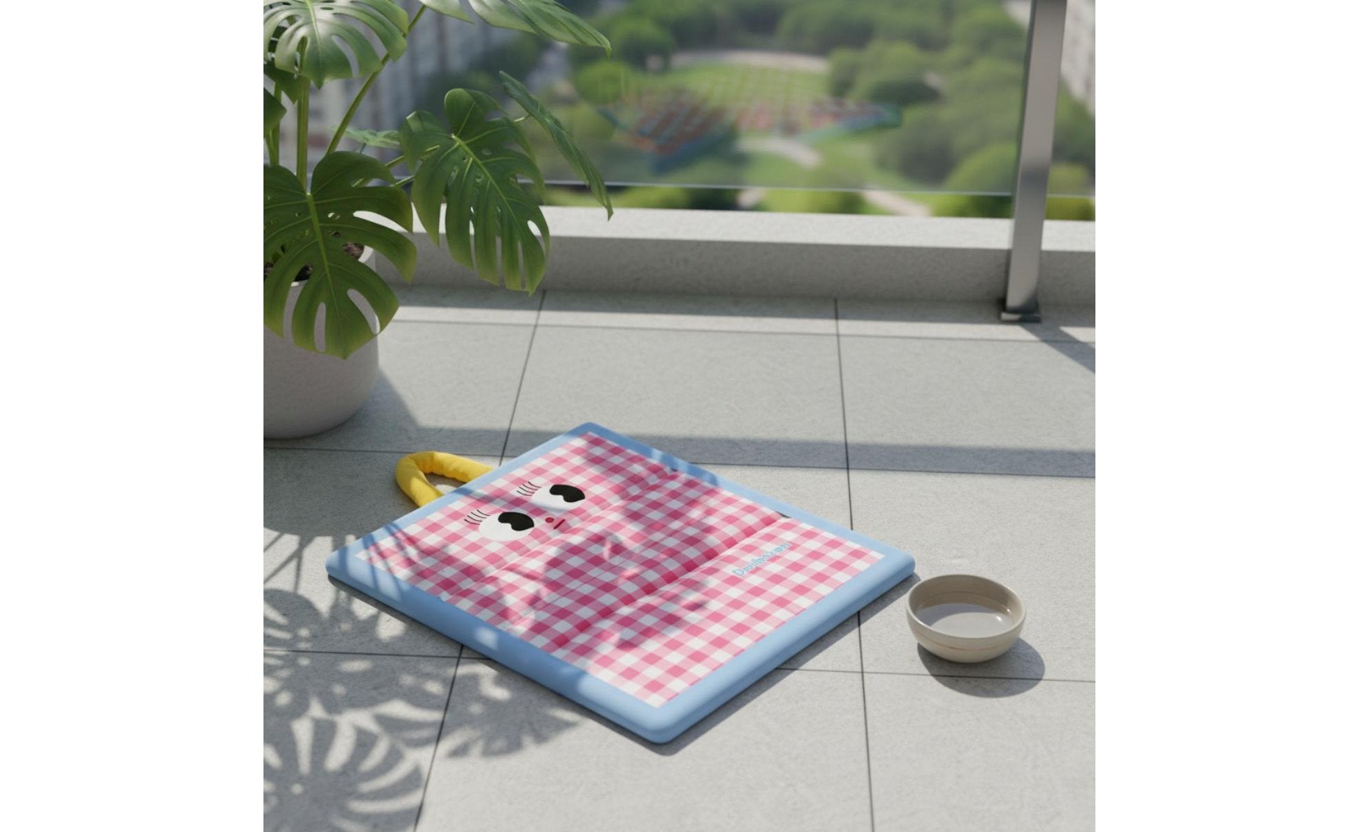 Dog Sleep Mat Removable Cover Pet Bedding Leak-Proof for Sofa, Small Dogs