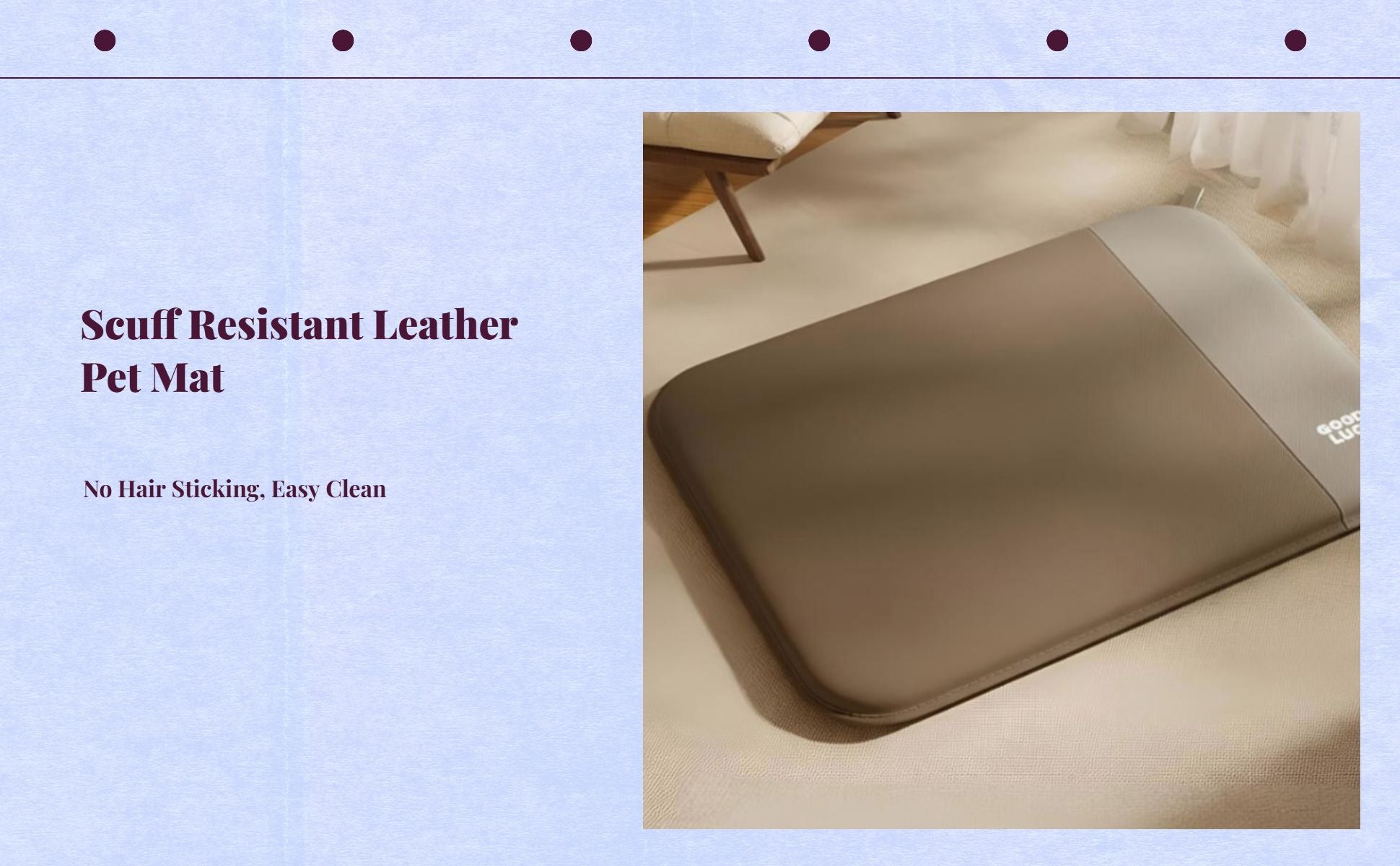 Waterproof orthopedic dog bed, easy clean