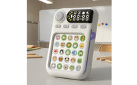 Attention Training Toy Button Controls Visual Exercise Toy White