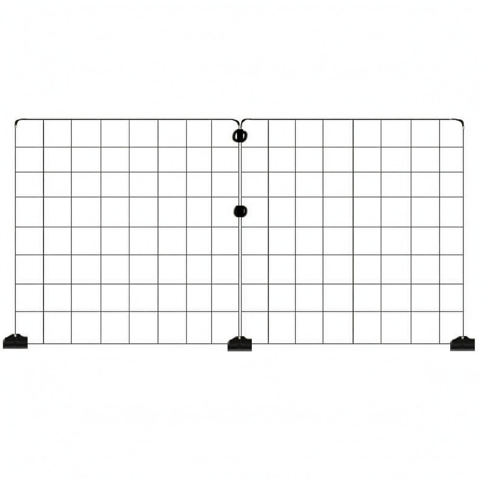 Wire-Mesh Dog Fence Floor-Standing Exercise Pen Sturdy for Indoors