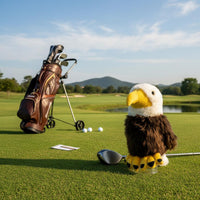 Soft-Textured Eagle Headcover Safeguarding Eagle Golf Headcover Scratch