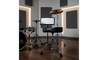 Drum Throne Stable Metal Legs Adjustable Drum Throne Non-Slip Audio Stand Equipment for Stage