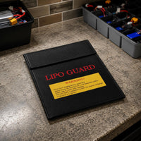 Lipo Fireproof Bag Fire-Resistant Lipo Safety Bag Portable for Rc Hobbyists