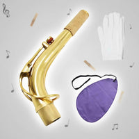 altos Sax Neck Assembly Easy to Clean altos Sax Cleaning Cloth Music Accessory Bundle Accessory for Instrument Care