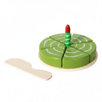 80 Sets Wooden Cake Playset Wooden Cake Plaything Dessert Set for Kids