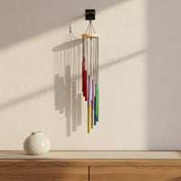 Aluminum Tube Wind Chime Pleasant Sound Aluminum Wind Chime Soothing Melody