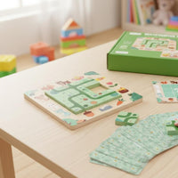 Path Building Reasoning Game Early Learning Road Creator Brain Teaser