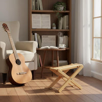 Adjustable Guitar Footrest Solid Wood Wooden Guitar Footrest Foldable