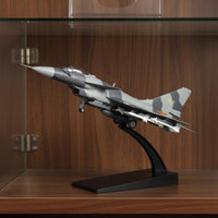1:48 Scale J- Fighter Jet Collectible J- Jet Display Realistic Model Diecast Fighter Plane Model for Aviation Fans, Collection Showcase