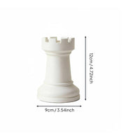Chess Rook Pen Holder Creative Design Castle Chess Piece Writing Instrument Cup