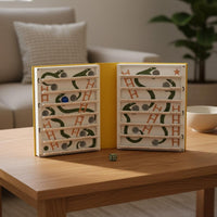3D and Ladders Game Built-in Dice Storage for Families