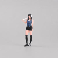 Street Look Female Figurine Detailed Mini Girl Model Collectible