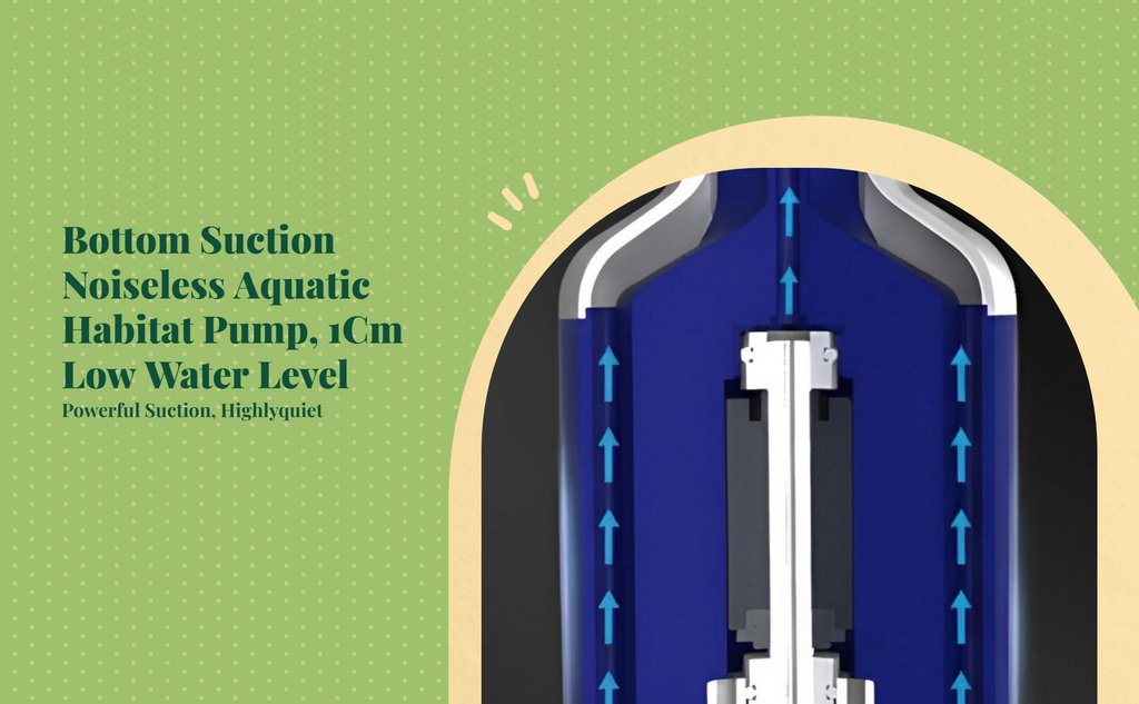Quiet adjustable aquarium pump