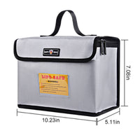 Lithium Battery Fireproof Bag Heat Resistant for Storage