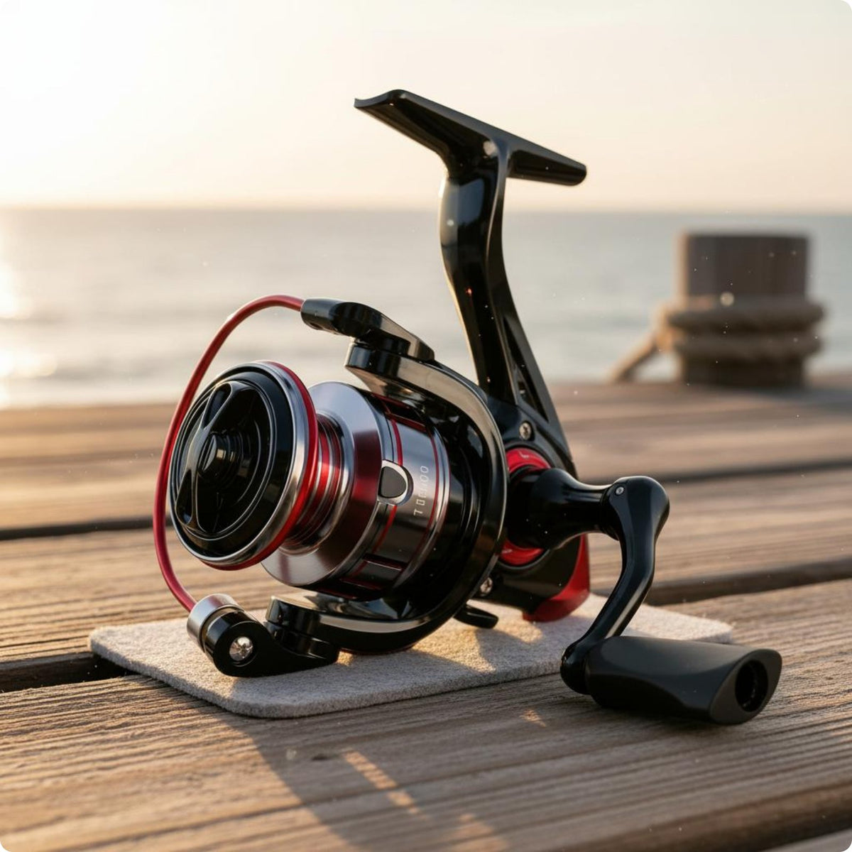 Exposed-faceFace Rotating Reel 5.2:1 Gear Ratio Sports Equipment Glossy