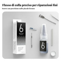 Tinted Cyanoacrylate Filler Fast Curing Liquid Putty Chip Resistant for Workshop