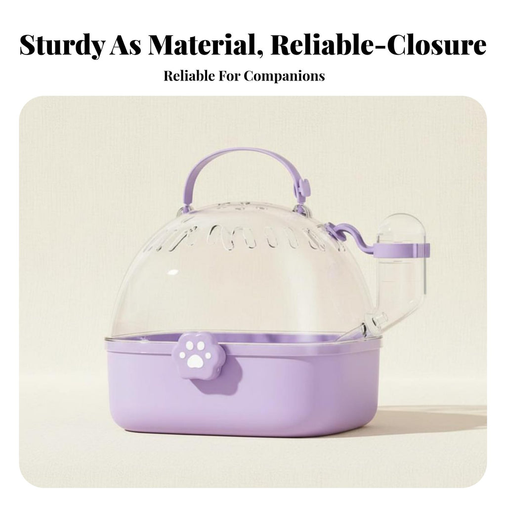 Transparent Capsule Pet transport Spacious Interior Small creature excursion Bag