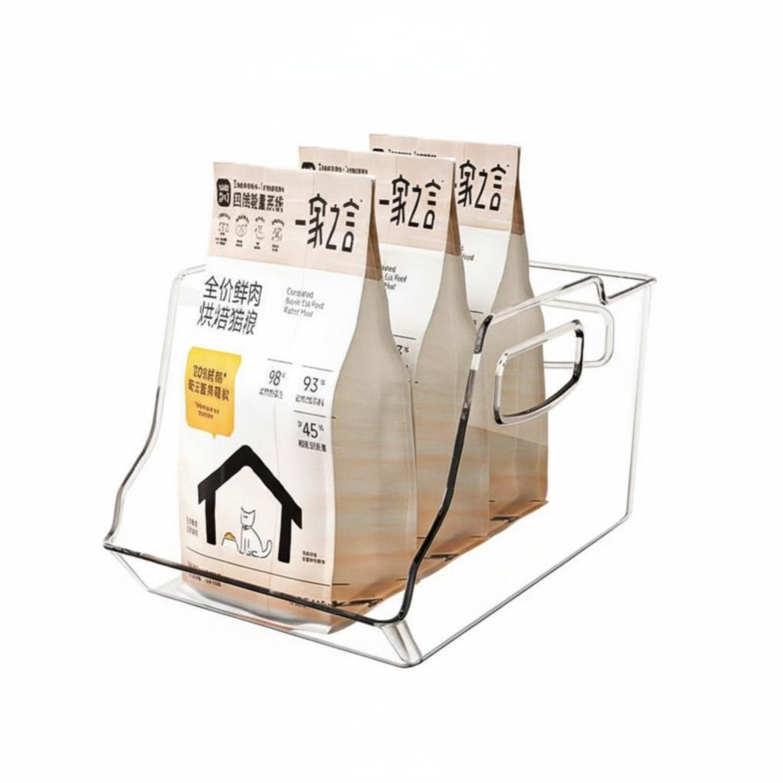 Stackable front-accessibleingFront container adaptable front-accessibleingFront Stackable container for feline Owners