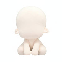Blank Soft Doll Cream Kids Toy Cuddly