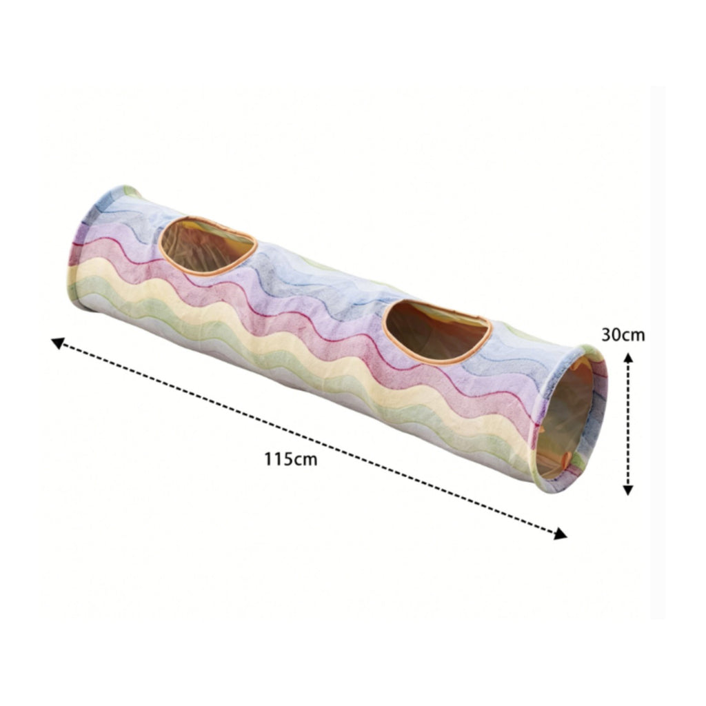 Kitten Tunnel Nest Multi-Functional Kitten Cave Bed Long-Lasting for Indoor
