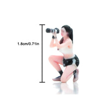 1/64 Scale Figurines Detailed Pose 3D Printed Miniature Figures Scene Setup Use