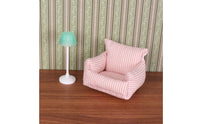 BJD Sofa Handmade Dollhouse Single Sofa Soft Cushion