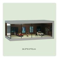 Parking Garage Display Scene Detailed Scene Design 1:64 Car Display Case
