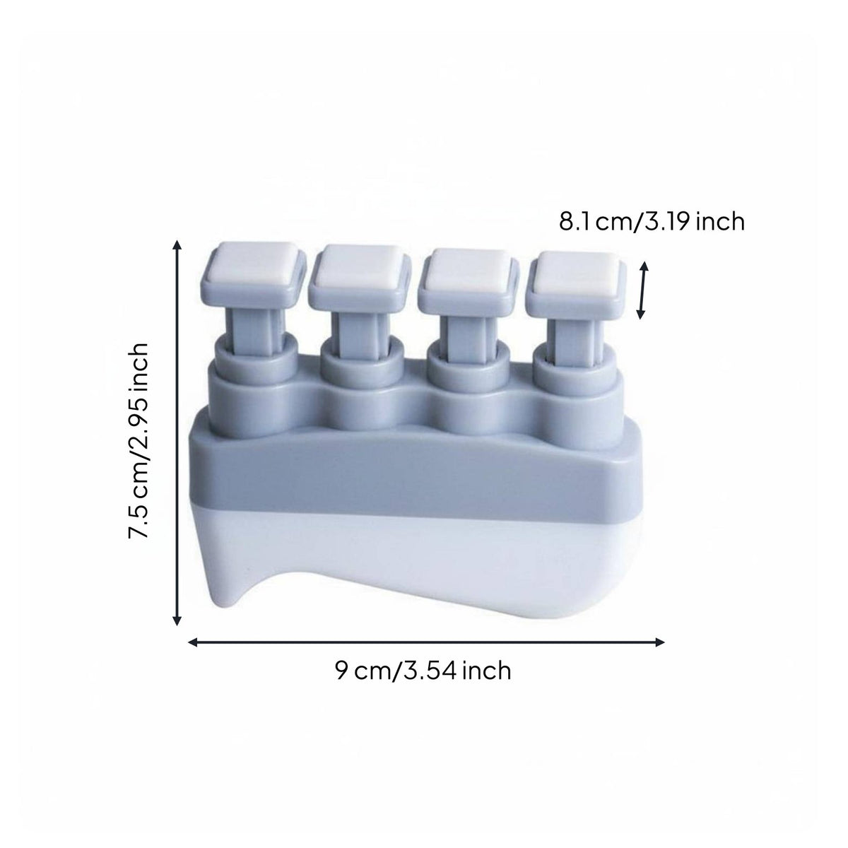 Finger Strength Exerciser Portable Finger Strengthener Ergonomic Hand Design Mobility Training for Artists, Seniors, Music Training Rehabilitation