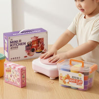 Kids Pottery Wheel Compact Creative Play Set Beginner-Friendly for Art Practice