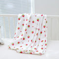 Double-Layer Printed Coverlet Breathable Towel Blanket Absorbent for Summer Use