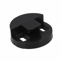 Round Rubber Tourte Mute Two Hole Design Double Bass Mute Sound Reducing