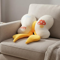 Butterfly Shaped Throw Pillow Soft Textile Butterfly Stuffed Cushion Soft