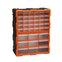 39-Drawer Cabinet Sorting Workshop Storage Clear Drawers