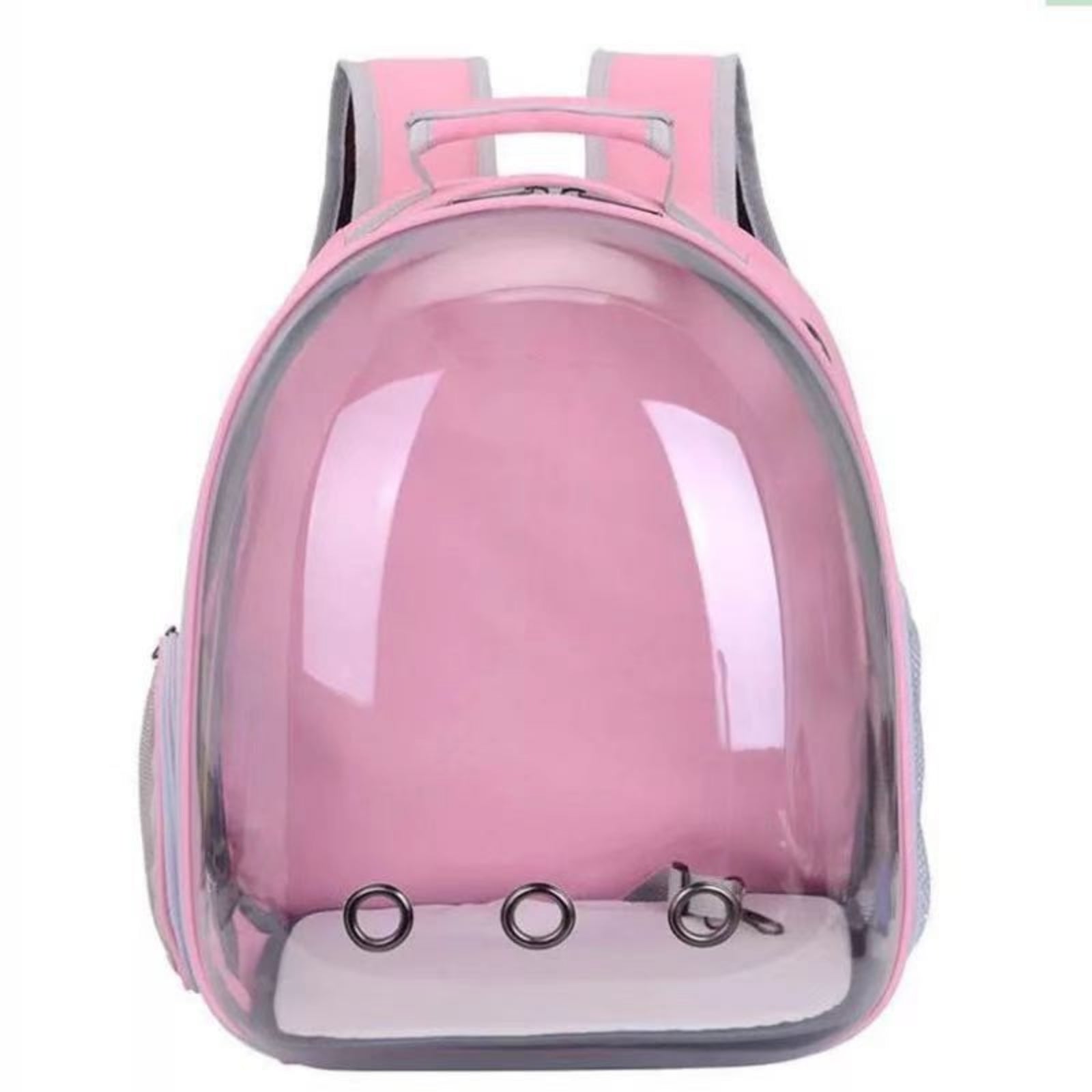 Bubble Cat Backpack Adjustable Straps Cat Carrier Backpack Mesh Panel