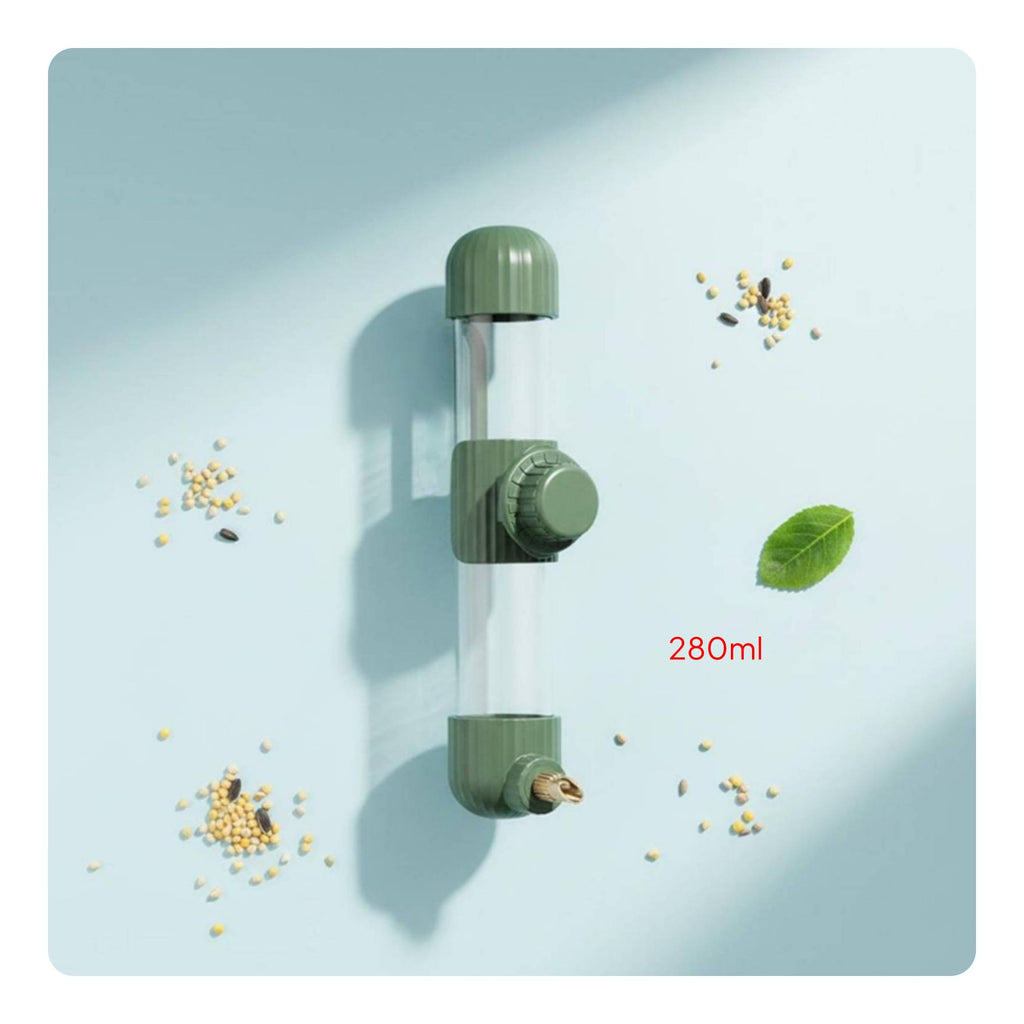 Parrot Water Dispenser Leak-Resistant Automatic Bird Waterer Simple Top-Fill-Fill Pet Supplies for Aviary