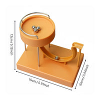Continuous Motion Machine Toy Loop Automatic Marble Run USB Powered Dynamic Art Desk Toy for Office