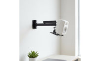 Multi Angle Speaker Wall Mount 360 Degree Rotation Extendable Speaker Bracket Universal Fit Audio Accessory Heavy Duty