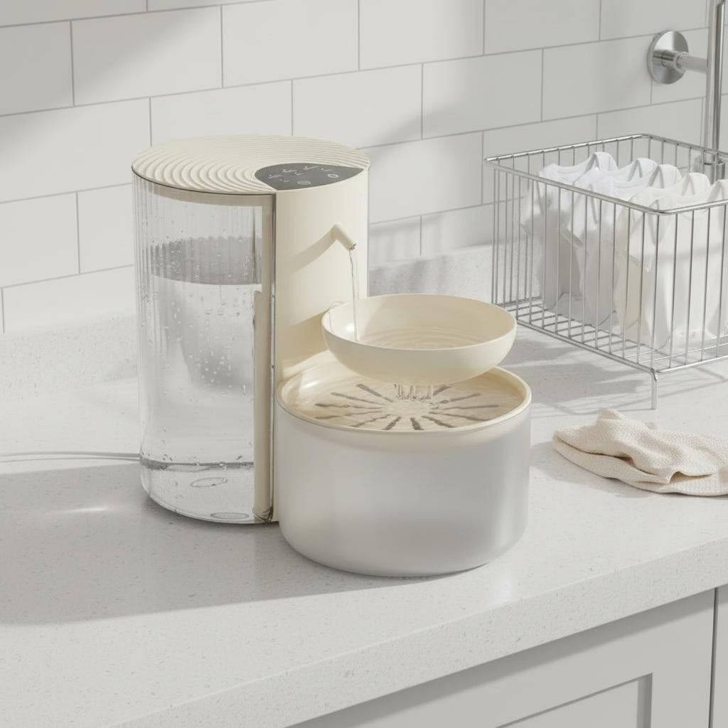 Clean Water Separator Dispenser Quiet 3L Feline Water Dispenser Included