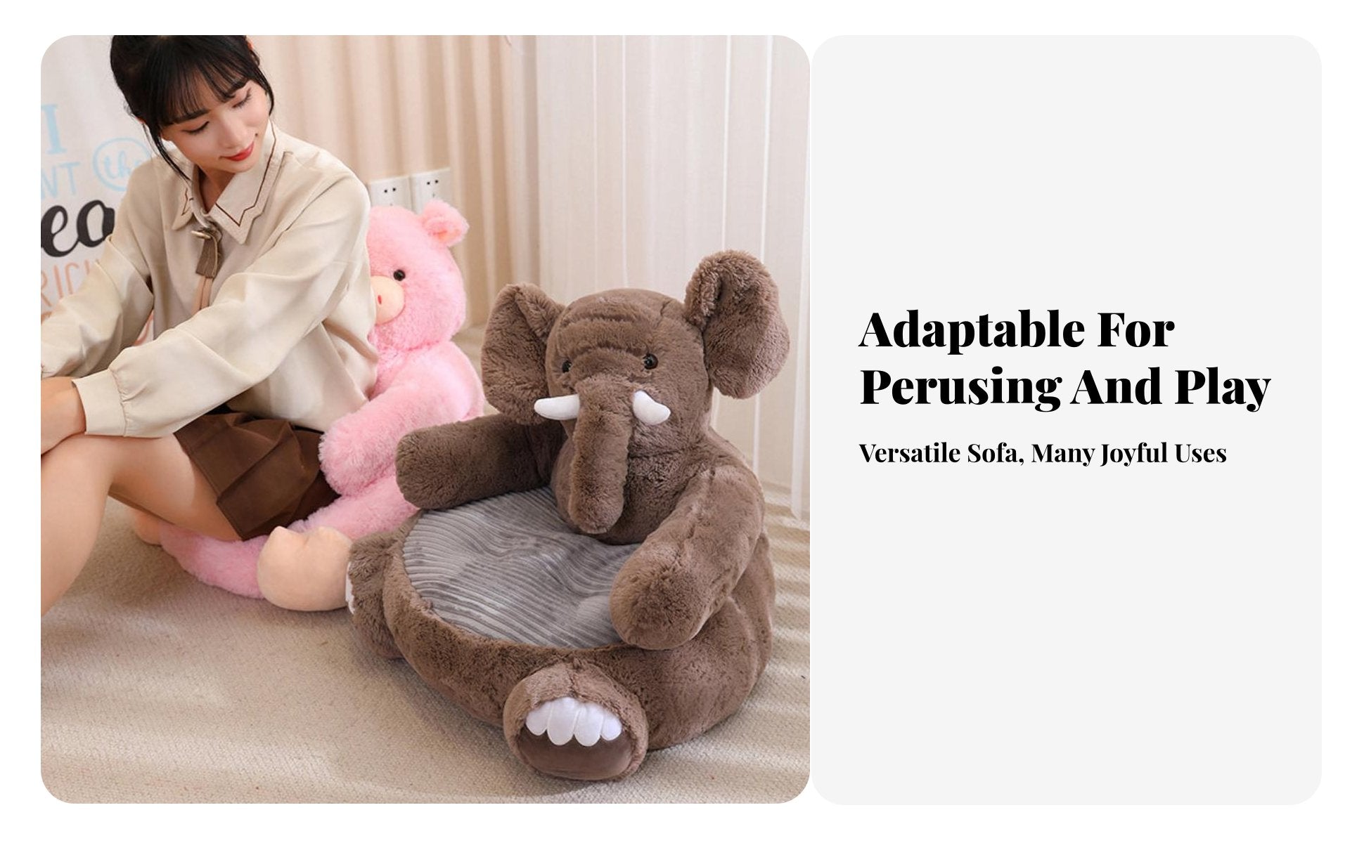 Creature Character Armchair Soft and Comfortable Seating Accessory