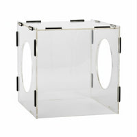 Acrylic Grinding Dust Box High Clarity Acrylic Dust Cover Box Clear Vision