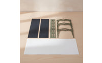 Canopy with Lattice Support Frame Corrugated Shelter Miniature for Dioramas