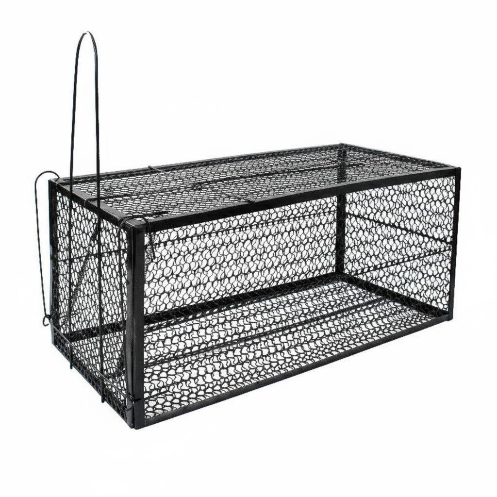 Folding feline enclosure Sensitive actuator wildlife containment unit firmly fastenedresistant fastening mechanism for Garden