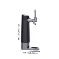 Vibrational Beer Frother Single-Button Foam Machine Compact Drink Accessory for Party