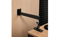 Multi Angle Speaker Wall Mount 360 Degree Rotation Extendable Speaker Bracket Universal Fit Audio Accessory Heavy Duty
