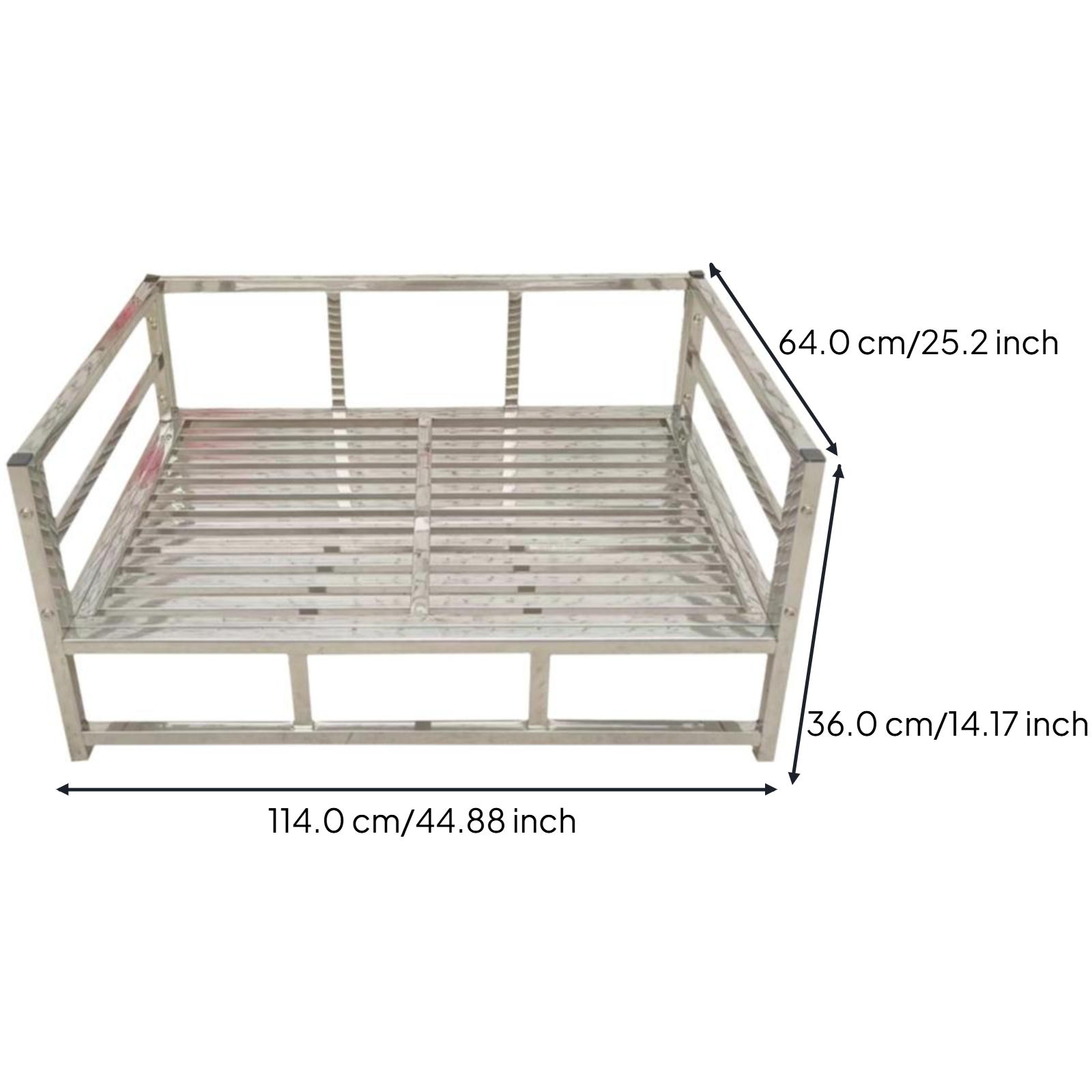 Stainless steel dog bed mesh