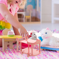 Dollhouse Kitchen Trolley Realistic Model Pretend Play Toy for Children