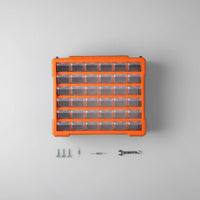 Small Parts Organizer Cabinet Multi Compartment Small Parts Organizer