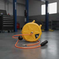 Mini Hose Reel Automatic Retracting Outdoor Tool Metal Handle